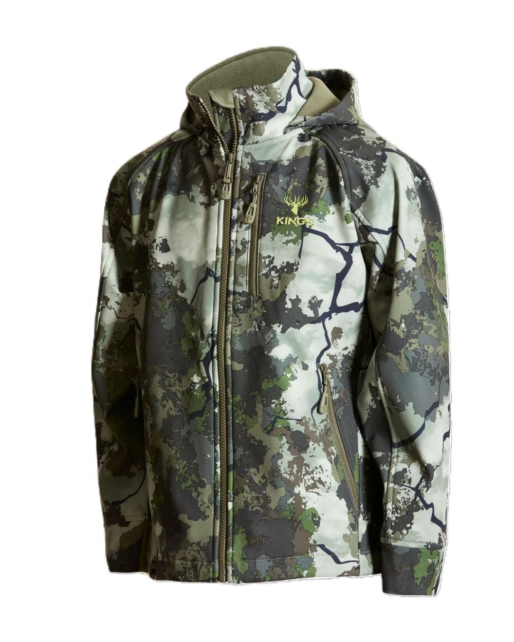 King's Camo Kid's Rover Soft Shell Jacket