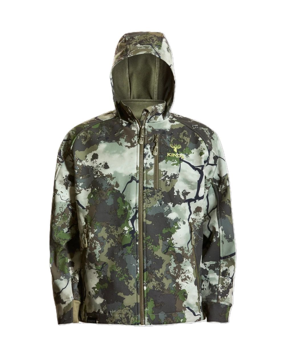 King's Camo Kid's Rover Soft Shell Jacket
