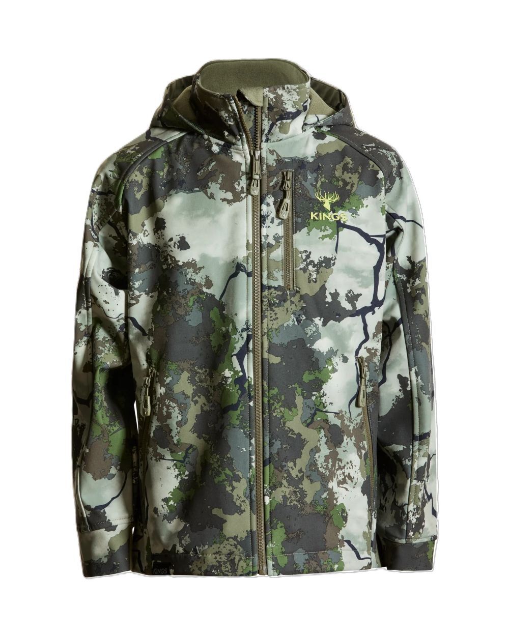 King's Camo Kid's Rover Soft Shell Jacket