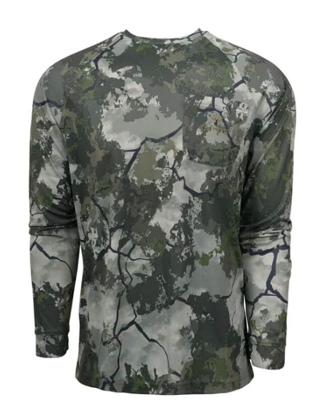 King's Camo Hunter Series Long Sleeve Tee Shirt - Kc Ultra, XL