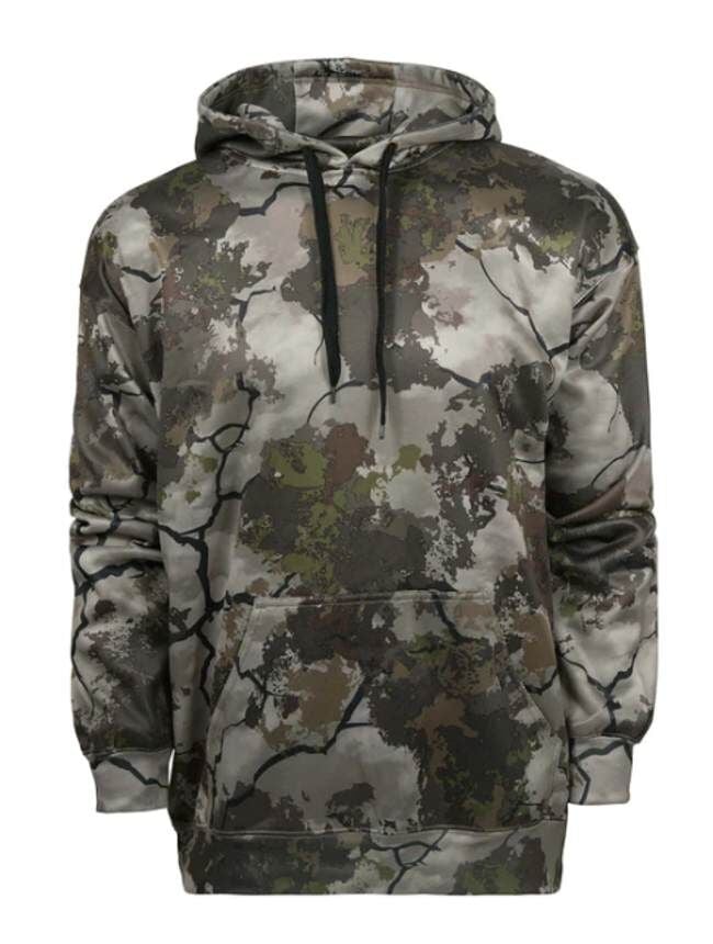 King's Camo Men's Hunter Pullover Hoodie - Kc Ultra, L