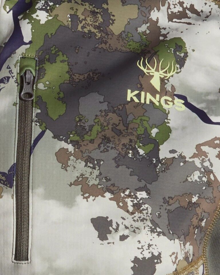 King's Camo Men's Hunter 1/4 Zip Pullover