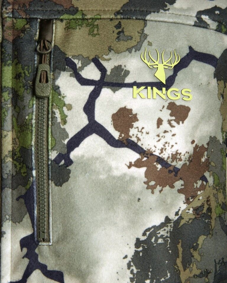 King's Camo Hunter Wind-Defender Fleece Jacket