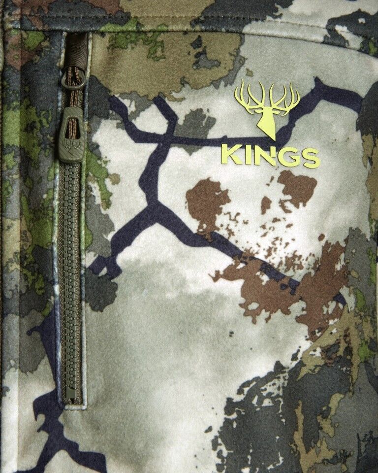 King's Camo Men's Hunter Series Wind-Defender Fleece Jacket