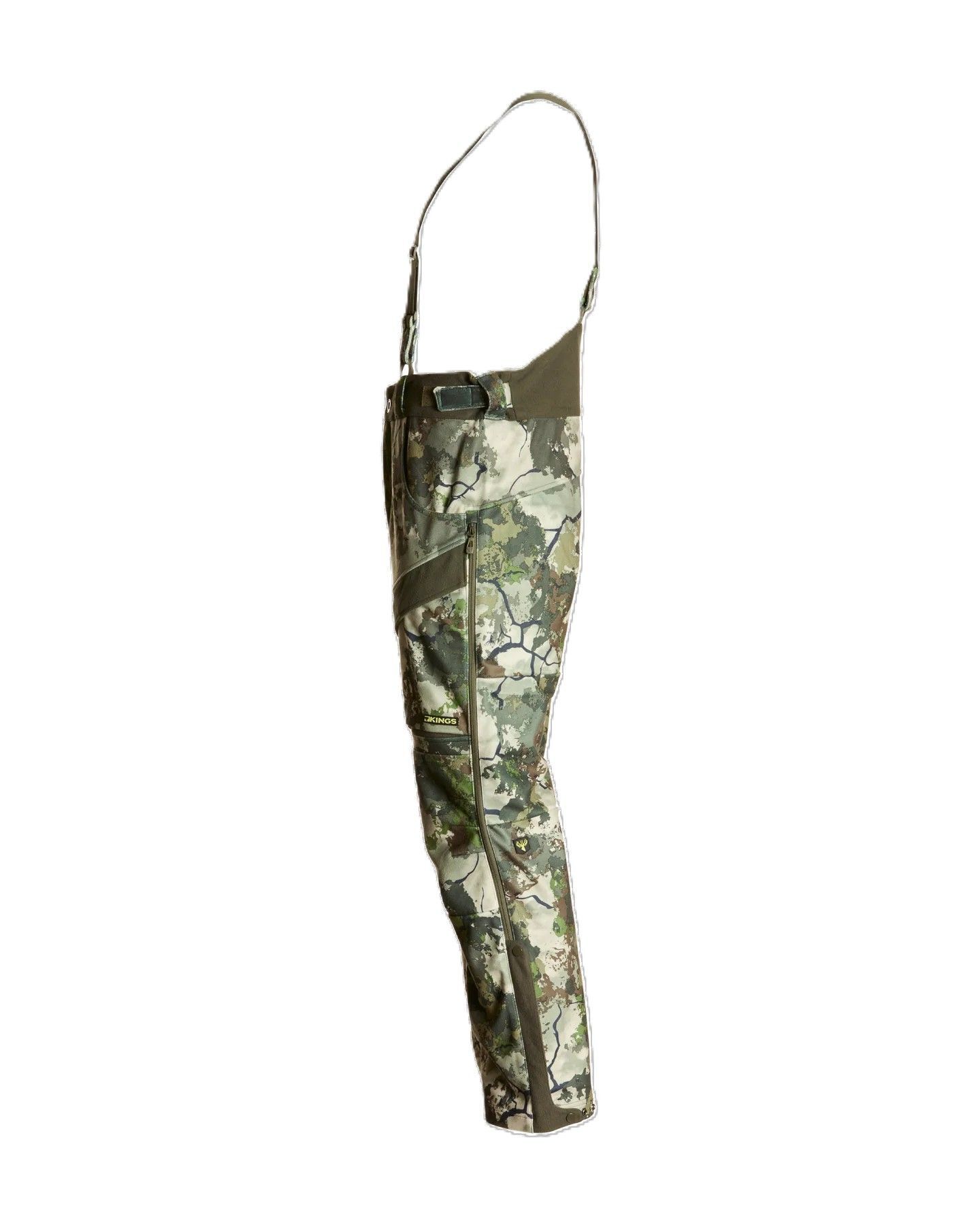 King's Camo Men's Hunter Wind-Defender Pro Fleece Bib