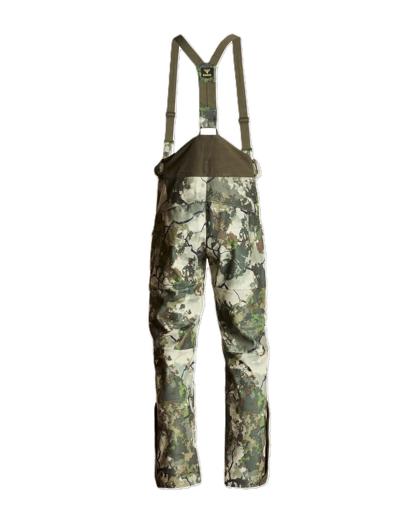 King's Camo Men's Hunter Wind-Defender Pro Fleece Bib