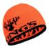 King's Camo Logo Knit Orange Blaze Beanie