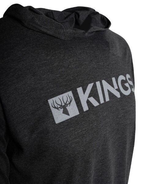 King's Camo Men's Logo Triblend Hoodie T-Shirt