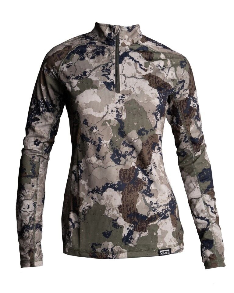King's Camo Women's XKG Elevation 1/4 Zip Tee