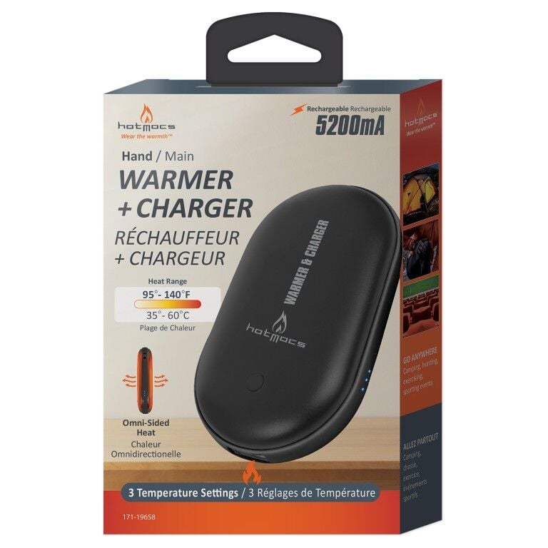 HotMocs Rechargeable Hand Warmer And Charger