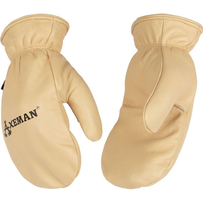 Kinco Men's Axeman Lined Grain Cowhide Mitt