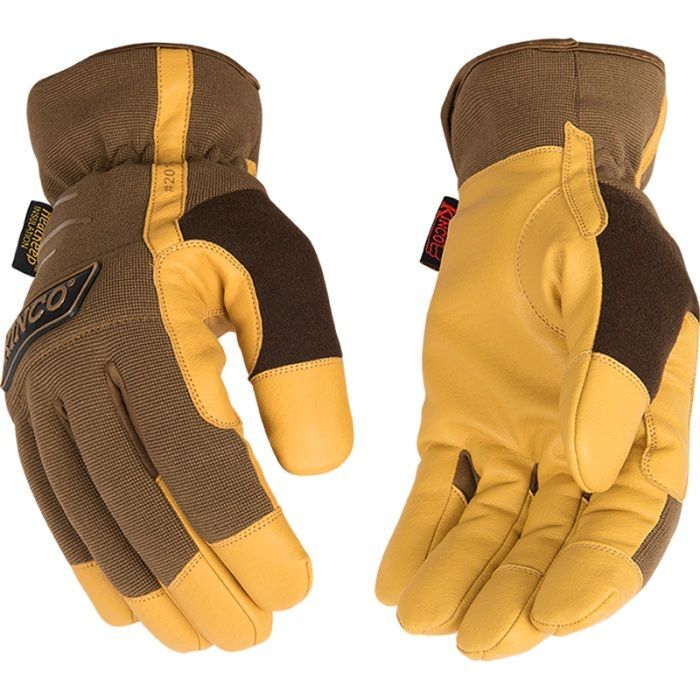 Kinco Men's KincoPro Lined Brown Synthetic Gloves