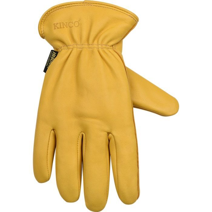 Kinco Men's Lined Premium Grain Deerskin Driver Gloves