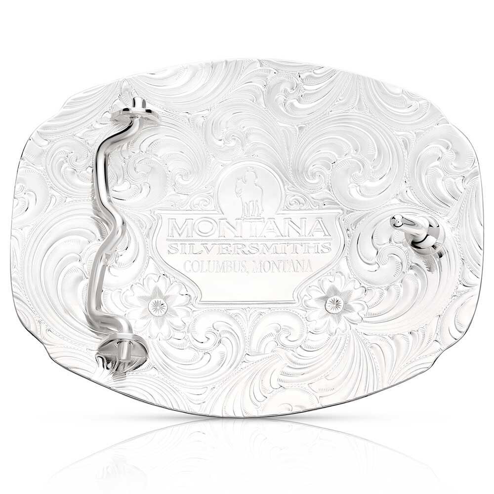 Montana Silversmiths Nature's Valor Buckle With Buck And Doe