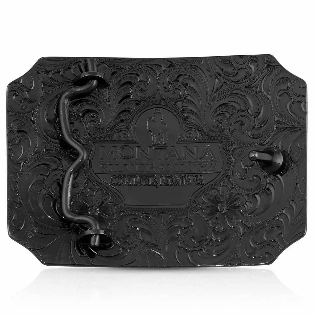 Montana Silversmiths Faded Glory Flag Buckle