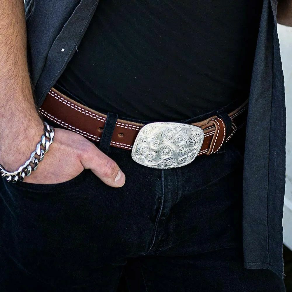 Montana Silversmiths Grand Cowboy Buckle