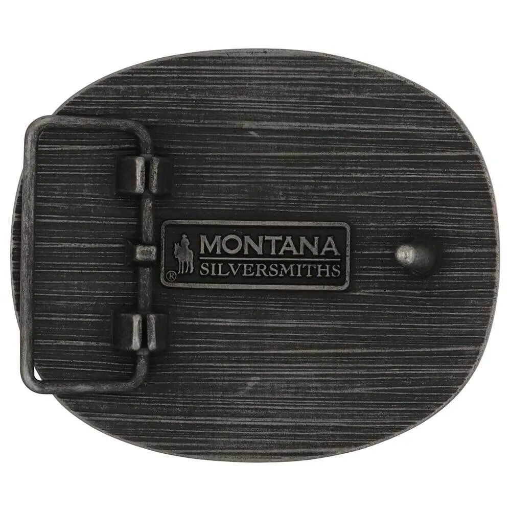 Montana Silversmiths Keep It Old School Whiskey Bent Buckle