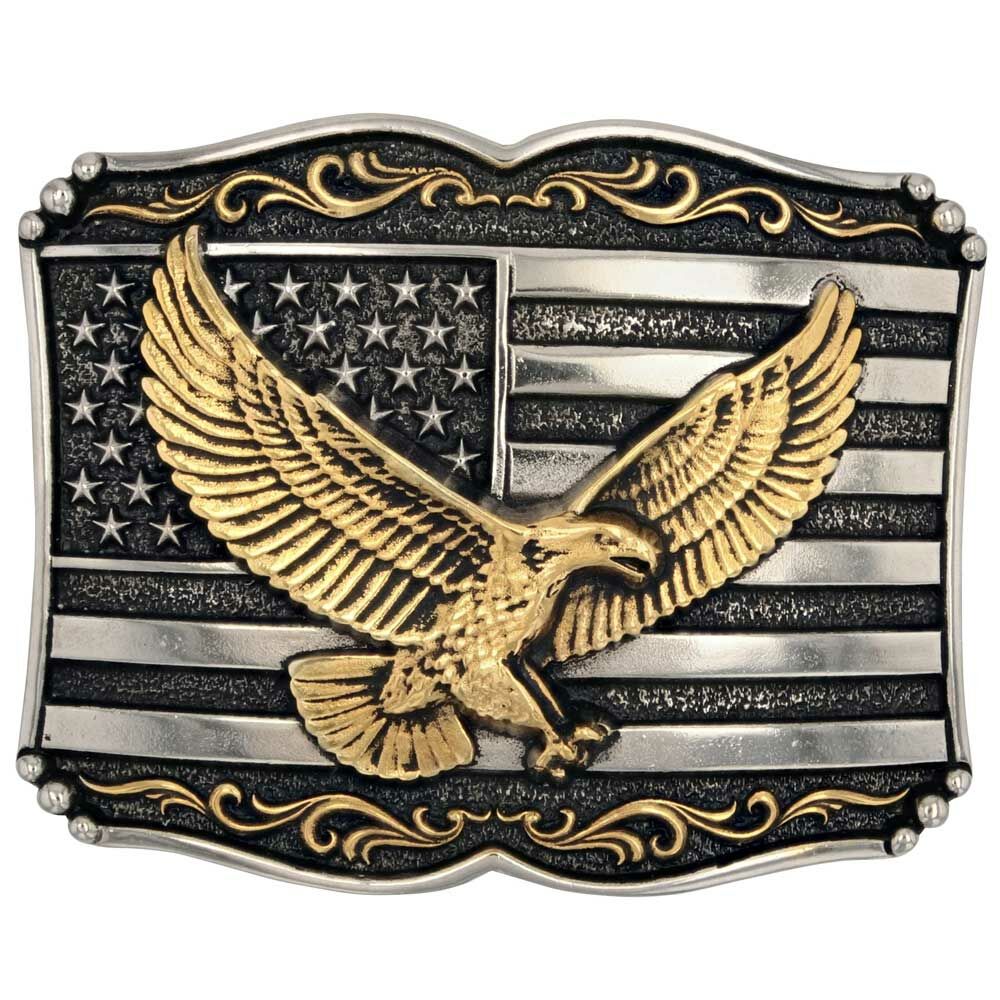 Montana Silversmiths Soaring Liberty Attitude Buckle