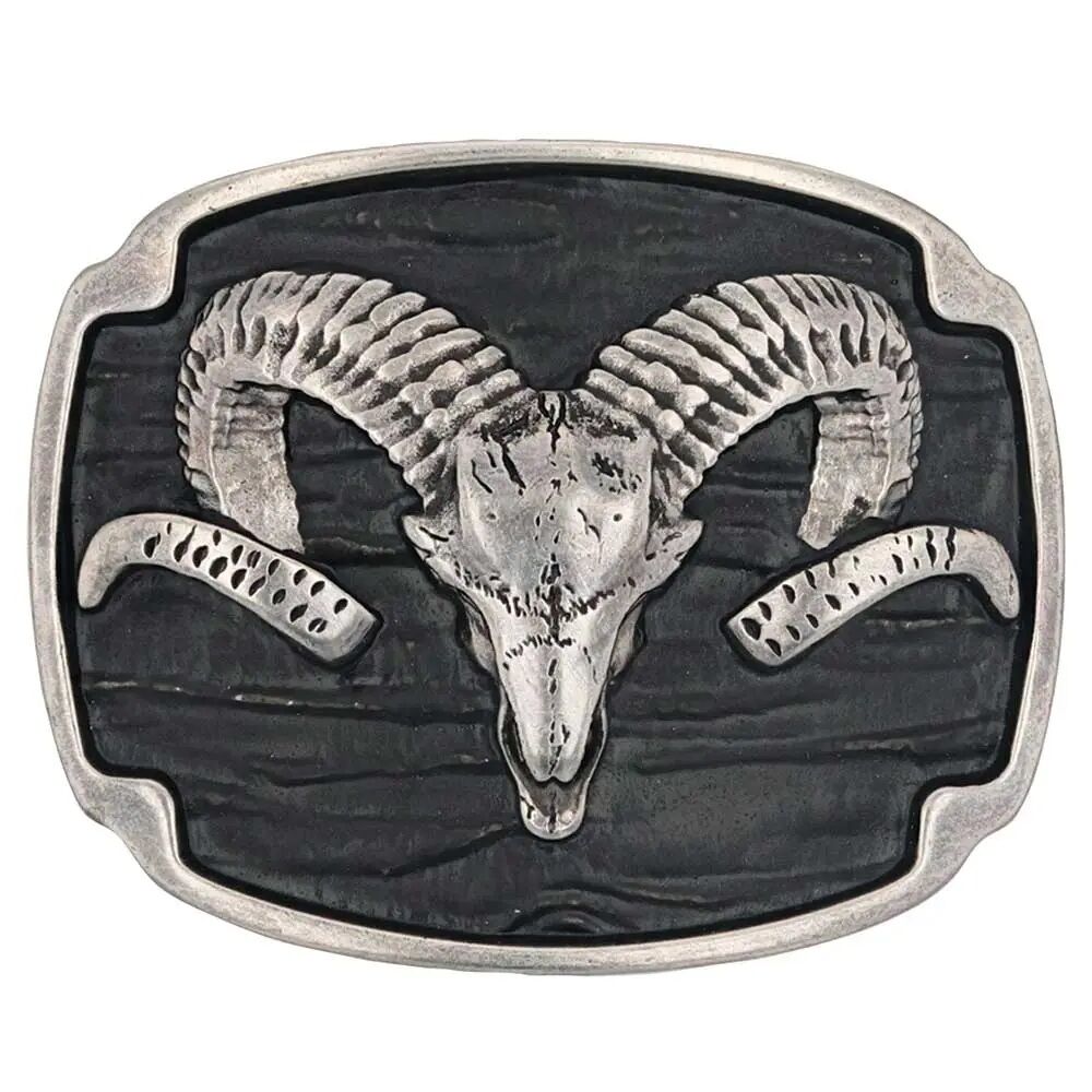 Montana Silversmiths Rocky Mountain Bighorn Sheep Attitude Buckle