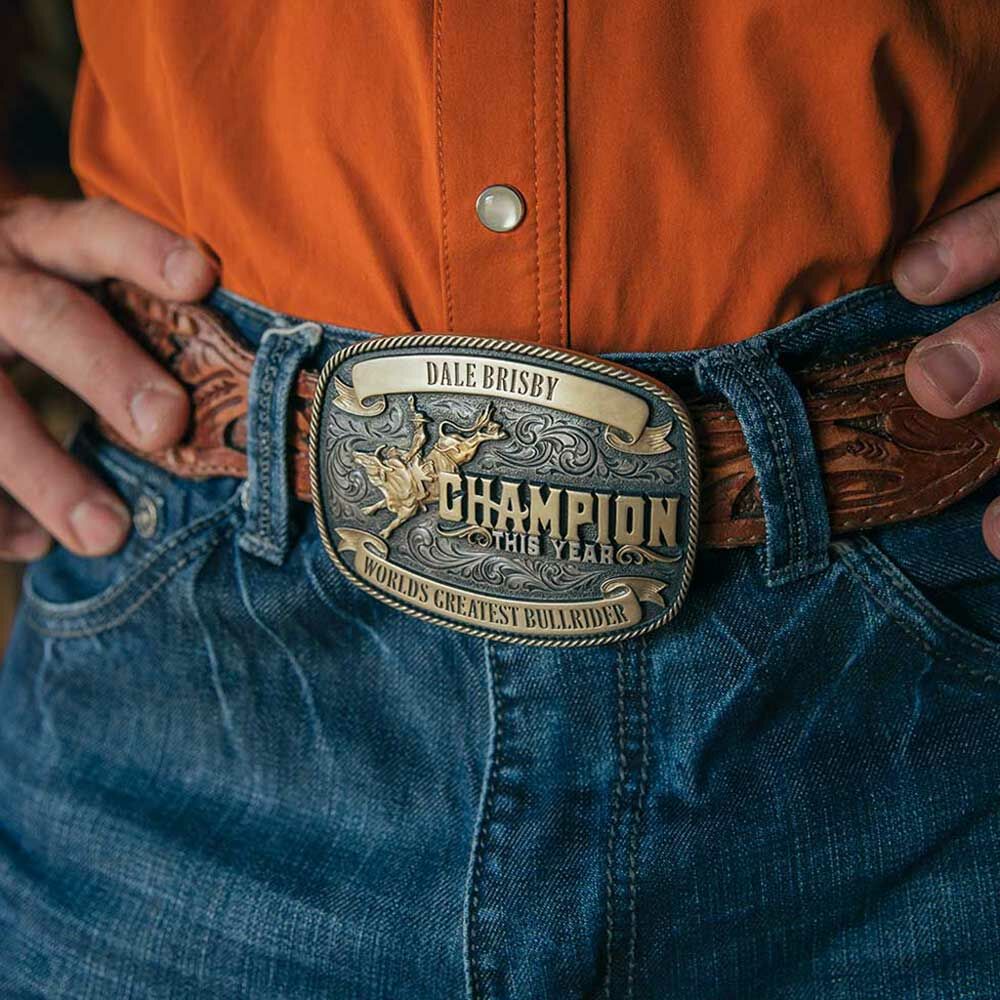 Montana Silversmiths Champion Dale Brisby Attitude Buckle