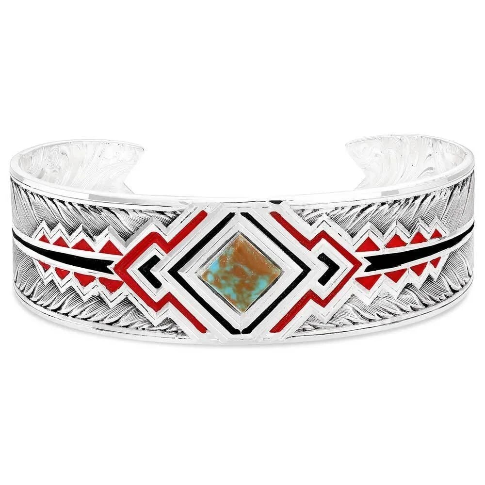 Montana Silversmiths Southwest Aura American Made Cuff Bracelet