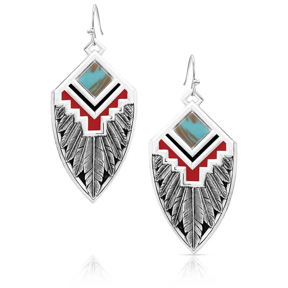 Montana Silversmiths Southwest Aura American Made Earrings
