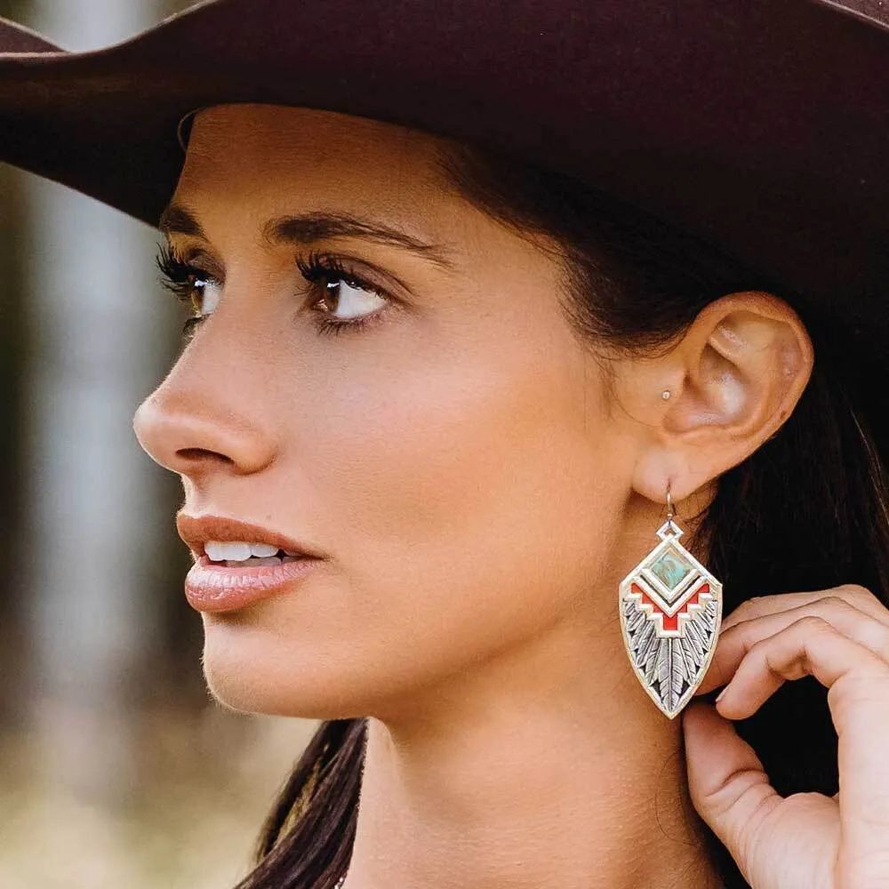 Montana Silversmiths Southwest Aura American Made Earrings