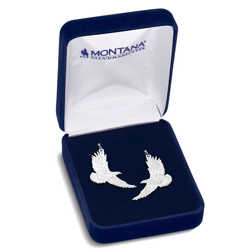 Montana Silversmiths Women's Soaring Spirit American Made Earrings