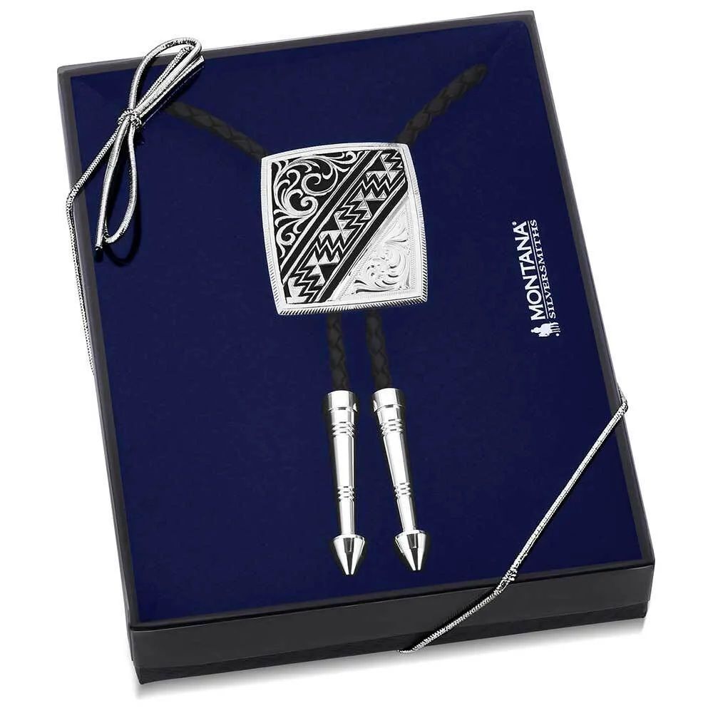 Montana Silversmiths Four Winds Bolo Tie