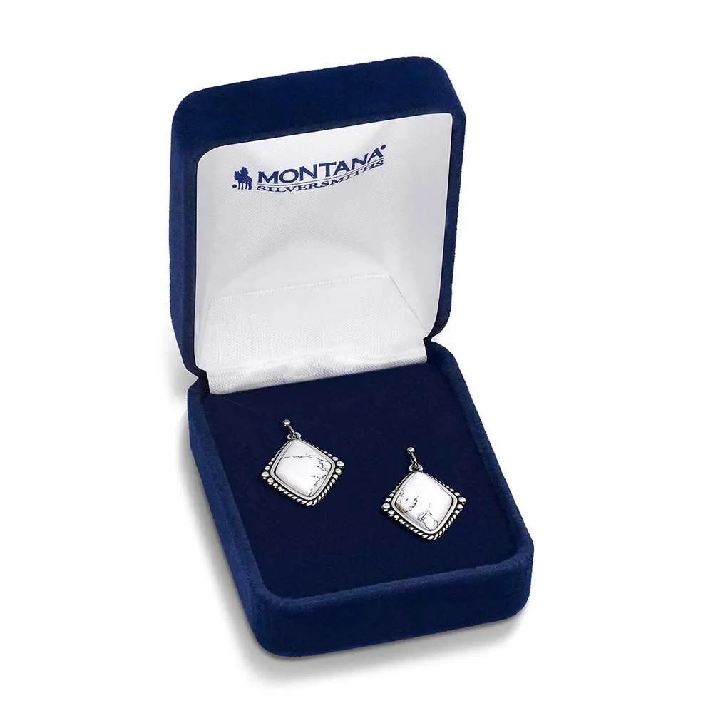 Montana Silversmiths Blank Slate Earrings