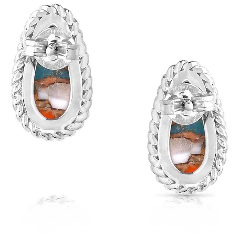 Montana Silversmiths Mountain Glacier Treasures Earrings