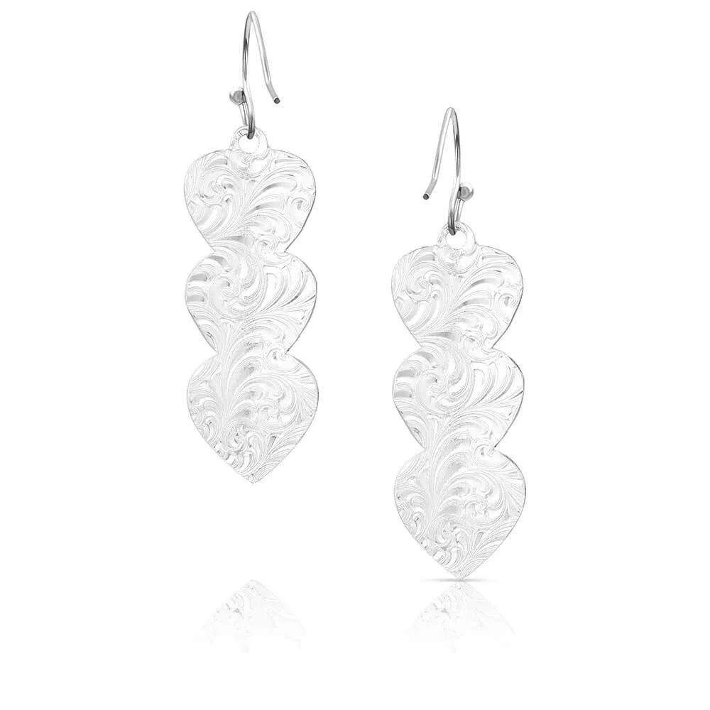Montana Silversmiths Pure Heart Earrings