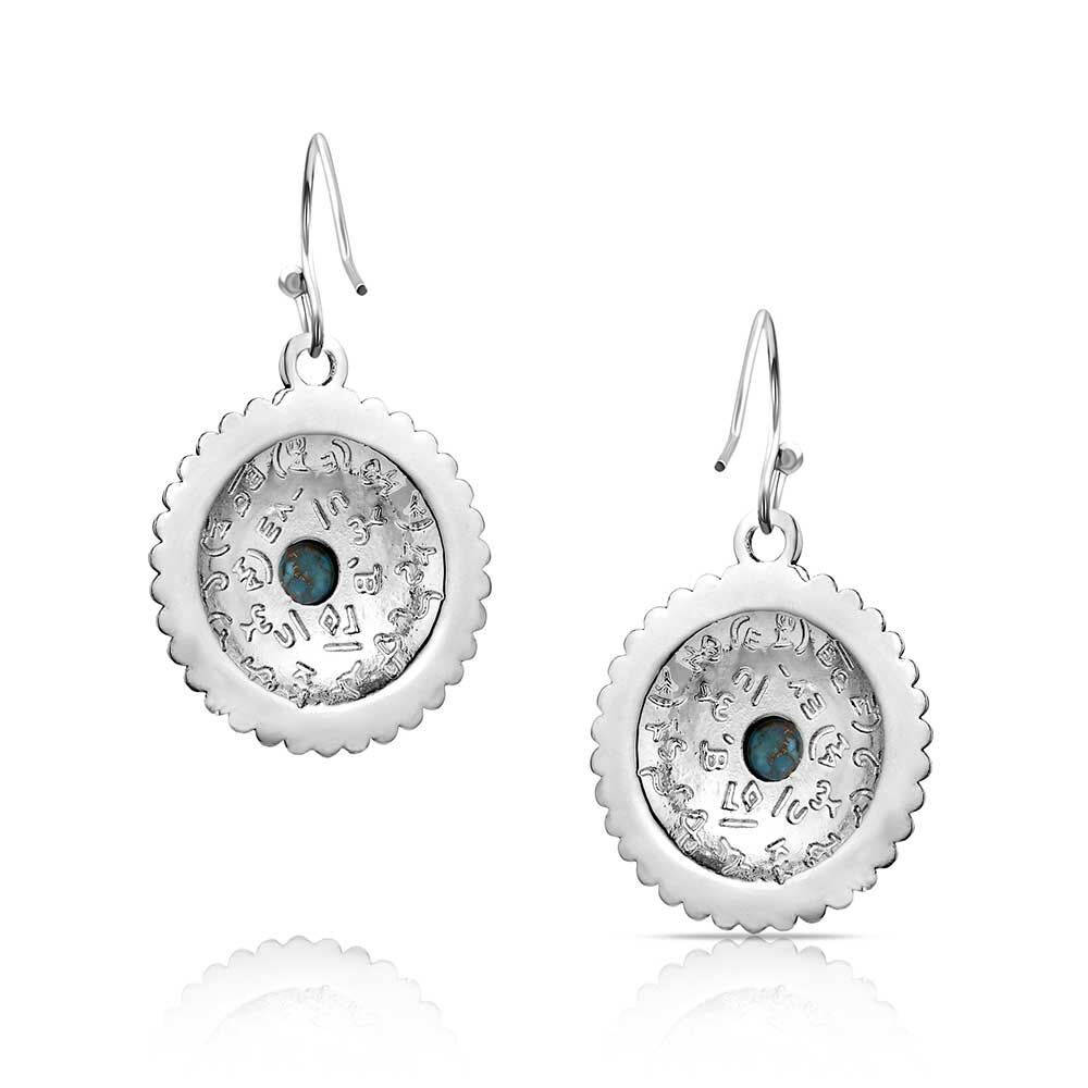 Montana Silversmiths Women's Love for You Turquoise Earrings