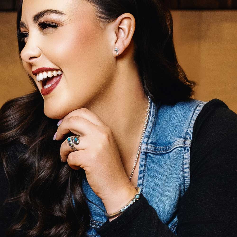 Montana Silversmiths Women's Unbroken Faith Earring Set