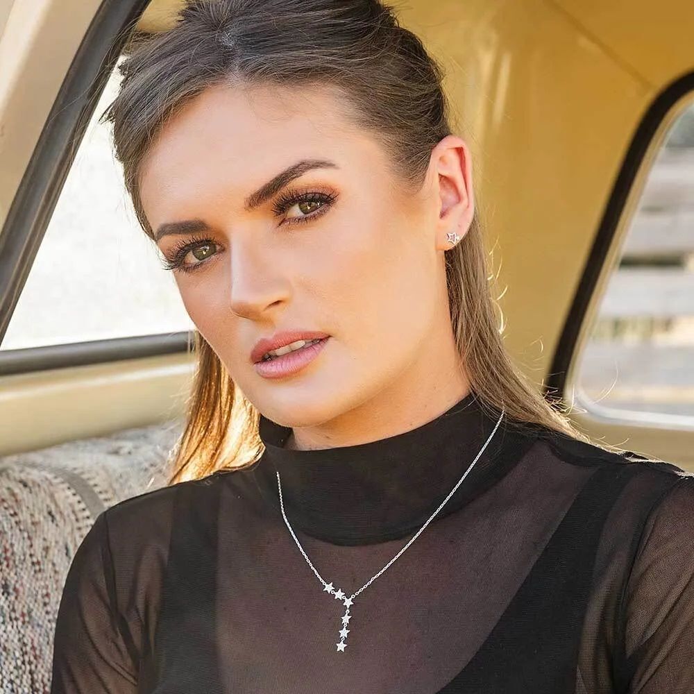 Montana Silversmiths Guiding North Crystal Necklace