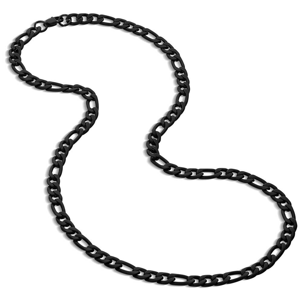 Montana Silversmiths Midnight Onyx Figaro Chain Necklace