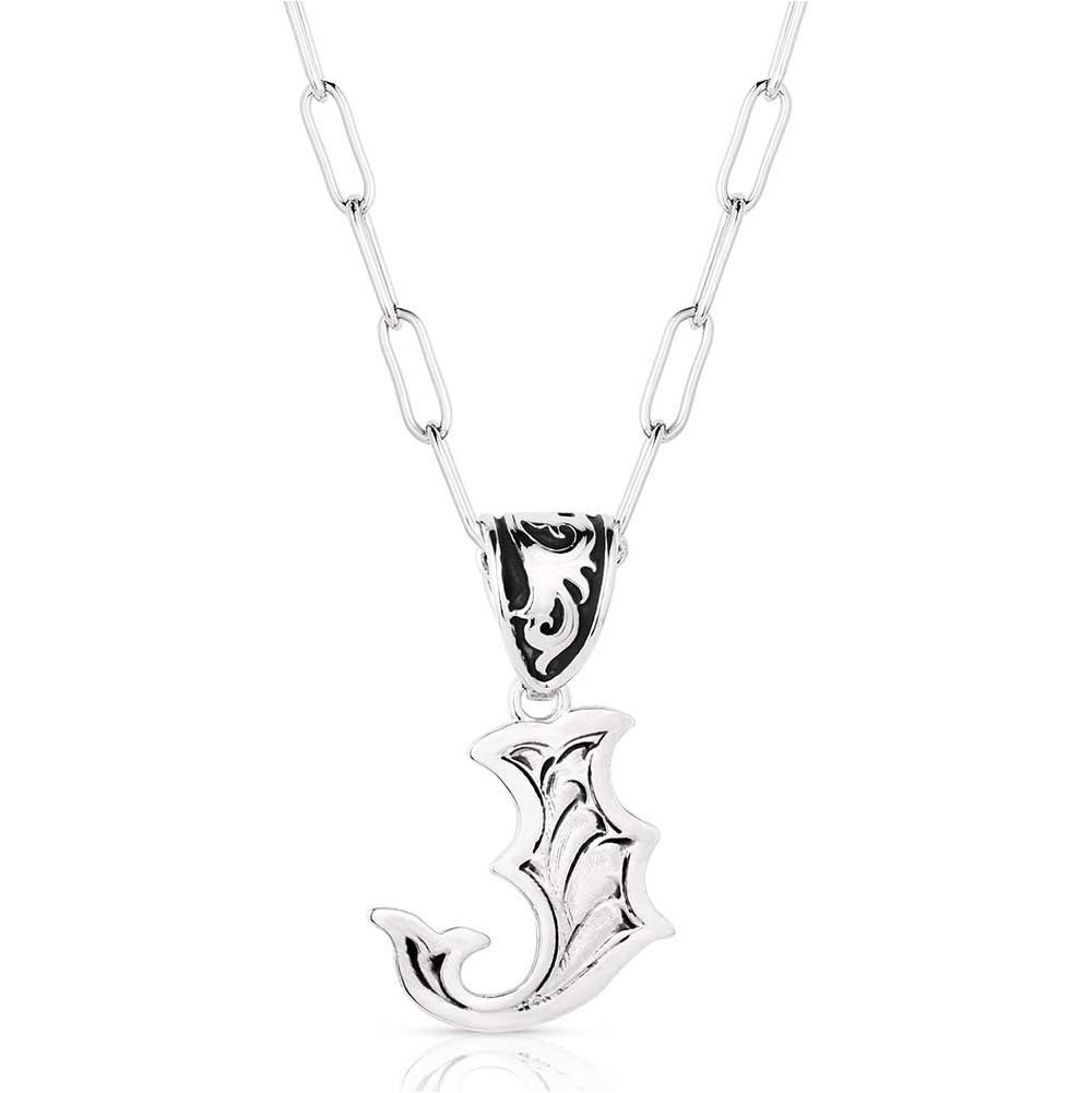 Montana Silversmiths Western Initial Necklace Letter 