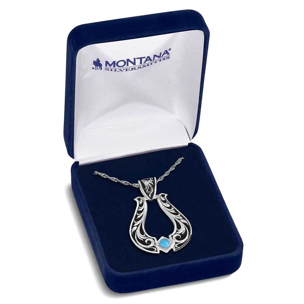 Montana Silversmiths Women's Callie's Turquoise Trail Necklace
