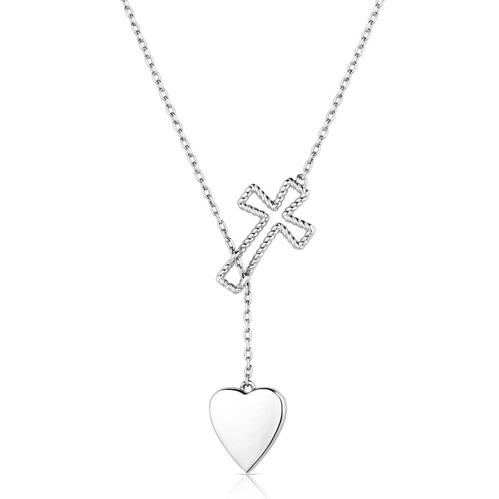 Montana Silversmiths Women's Anchored in Love and Faith Necklace