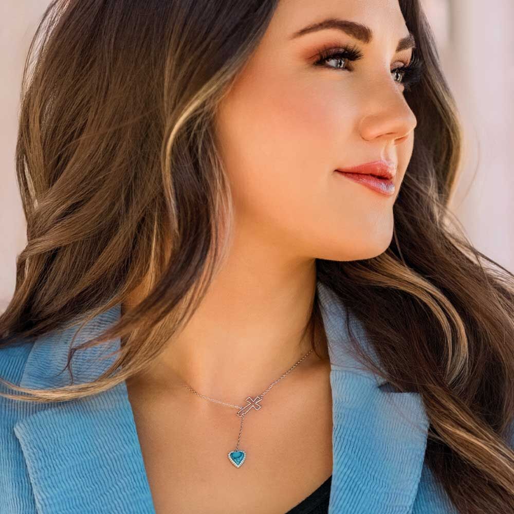 Montana Silversmiths Women's Anchored in Love and Faith Necklace