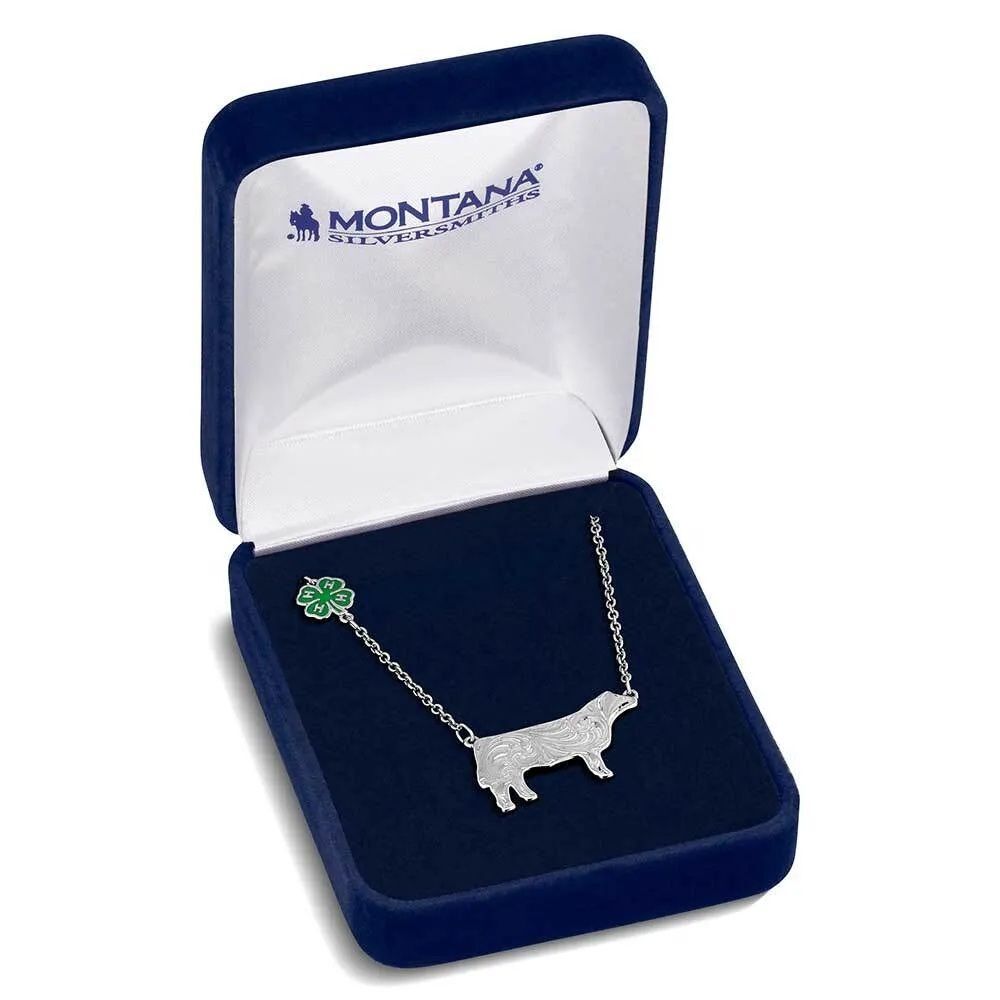Montana Silversmiths Women's 4-H Steer Showman Necklace