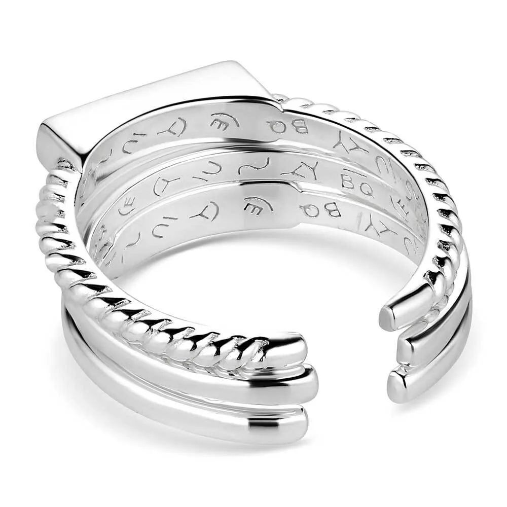 Montana Silversmiths Women's Triple Threat Stacked Ring Set
