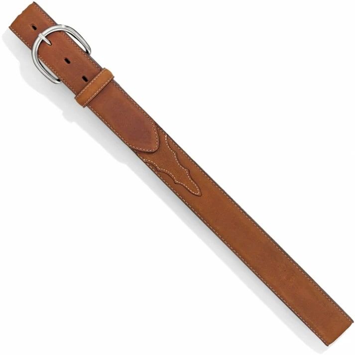 Brighton Men's Classic Western Belt in Brown