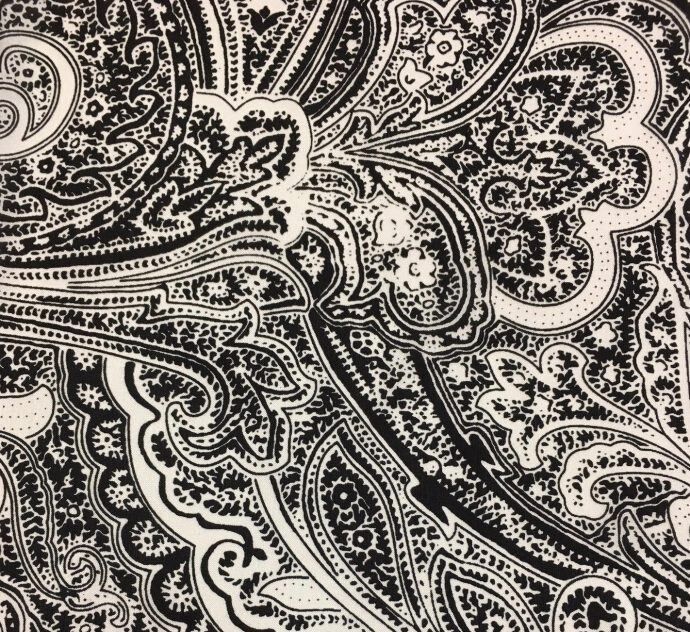 Wyoming Traders Men's Frontier Calico Silk Scarf