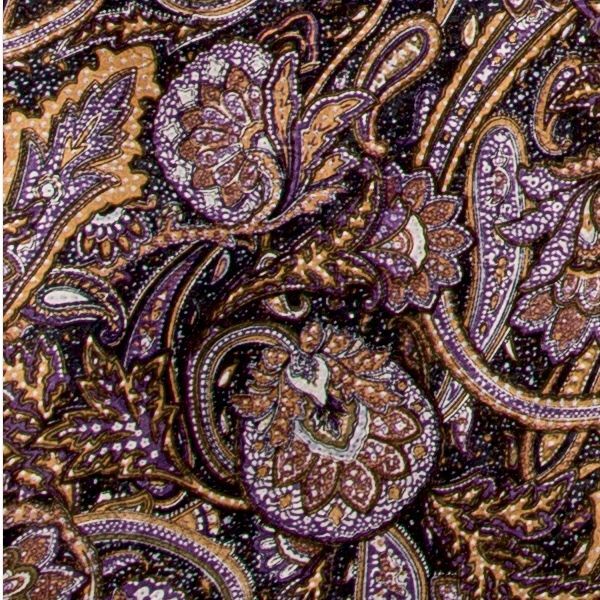 Wyoming Traders Paisley Jacquard Silk Scarf