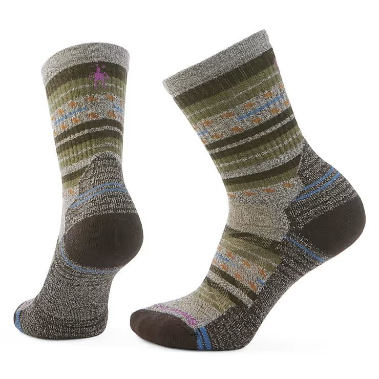 Smartwool Women's Light Cushion Hike Margarita Crew Socks