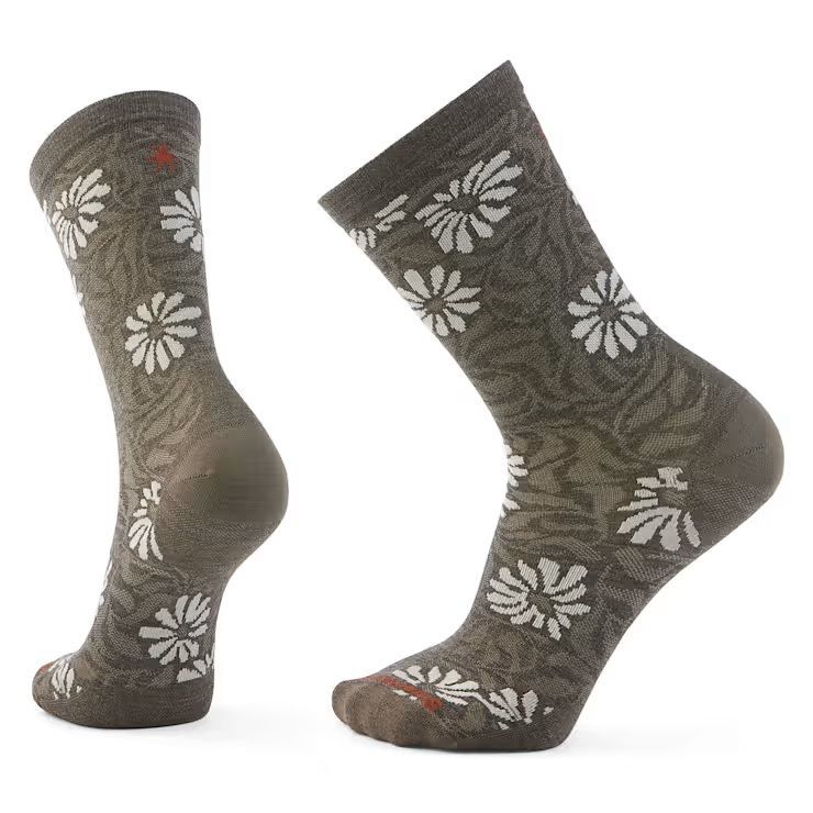Smartwool Women's Zero Cushion Everyday Floral Crew Socks