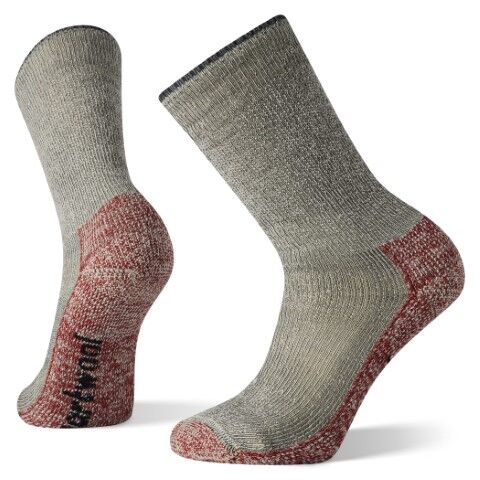 Smartwool Men's Mountaineer Classic Edition Crew Socks in Charcoal
