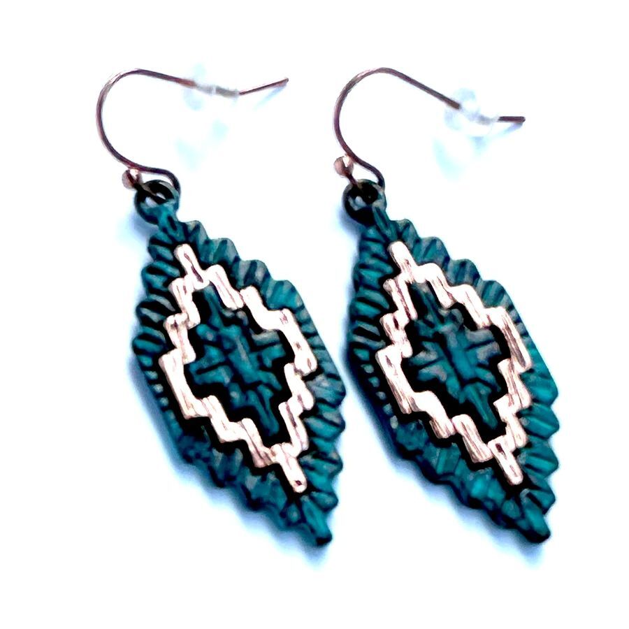 Wyo-Horse Women's Navajo Woven Earrings