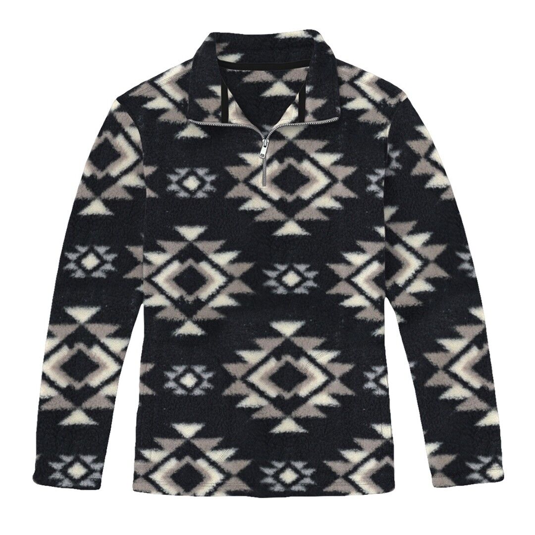 Victory Sportswear Men’s 1/4-Zip Printed Microfleece Pullover